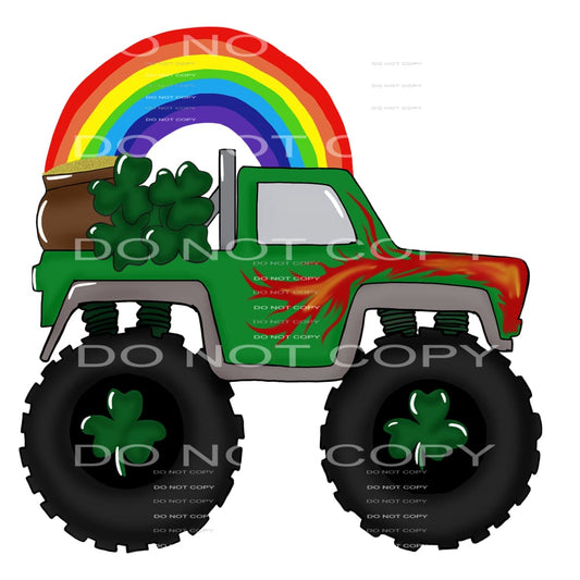 shamrock truck #4439 Sublimation transfers - Heat Transfer