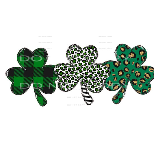 shamrocks #6096 Sublimation transfers - Heat Transfer