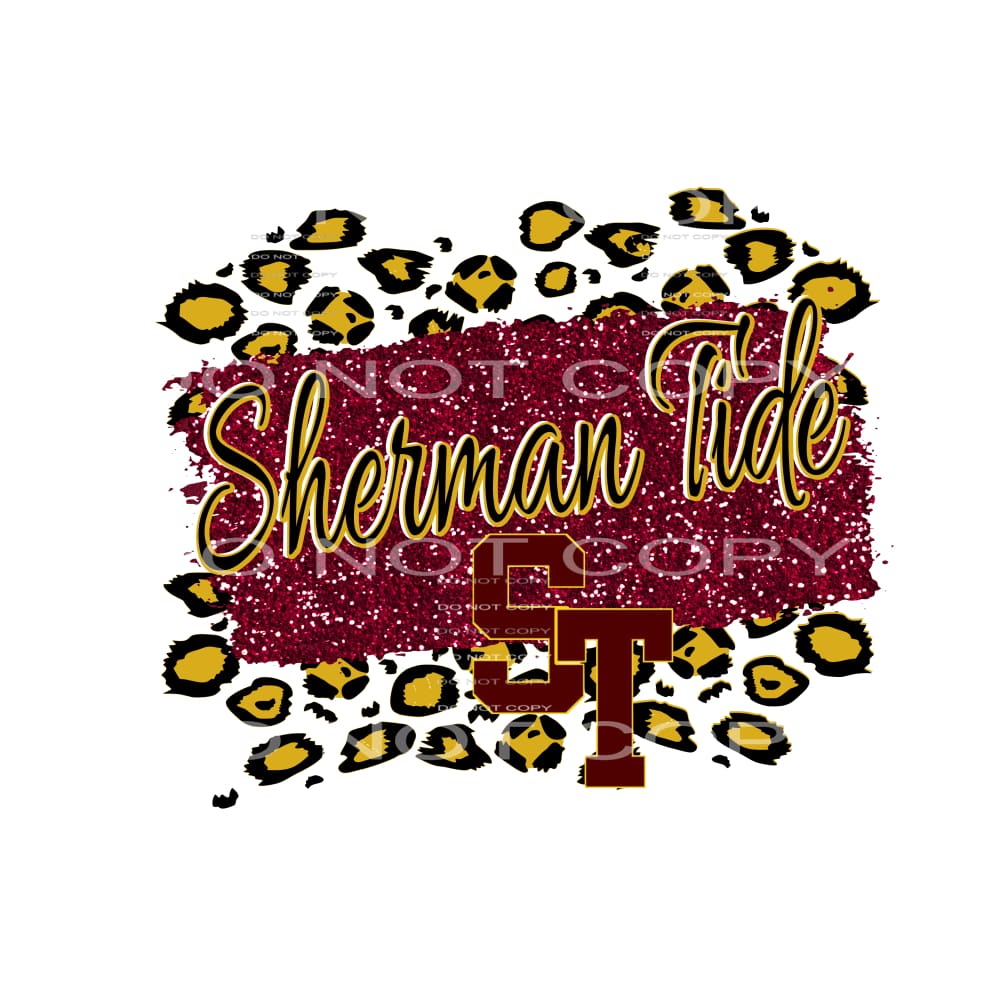 Sherman Tide # 1 Sublimation transfers - Heat Transfer