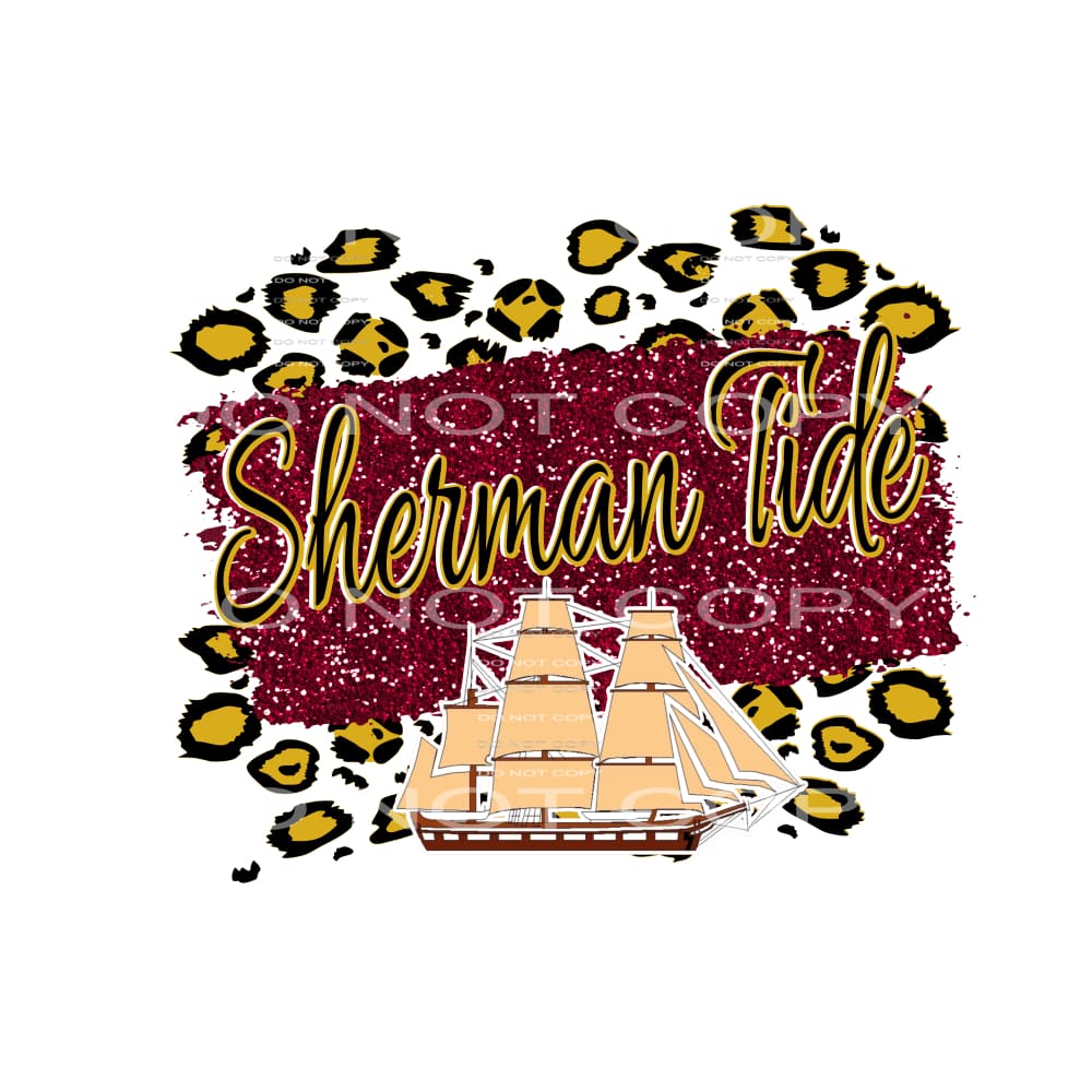 Sherman Tide # 2 Sublimation transfers - Heat Transfer