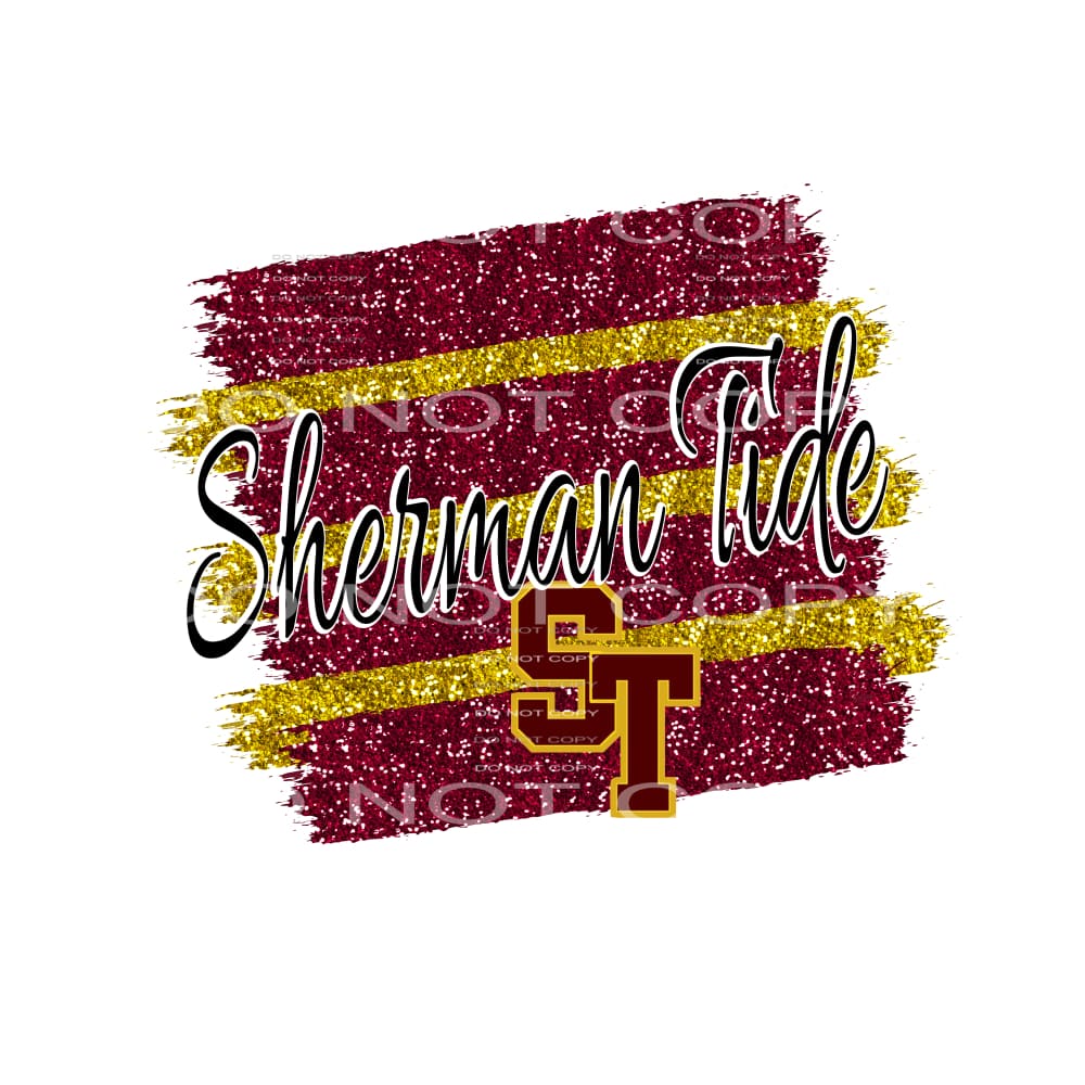 Sherman Tide # 3 Sublimation transfers - Heat Transfer