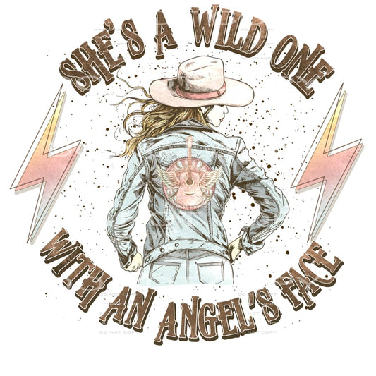 Shes a wild one # 173 Sublimation transfers - Heat Transfer