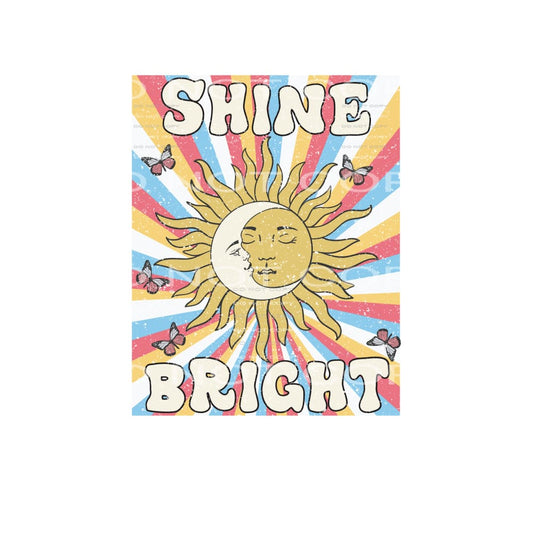 Shine Bright #4887 Sublimation transfers - Heat Transfer