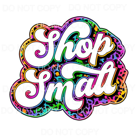 Shop Small Rainbow Leopard #1284 Sublimation transfers - 