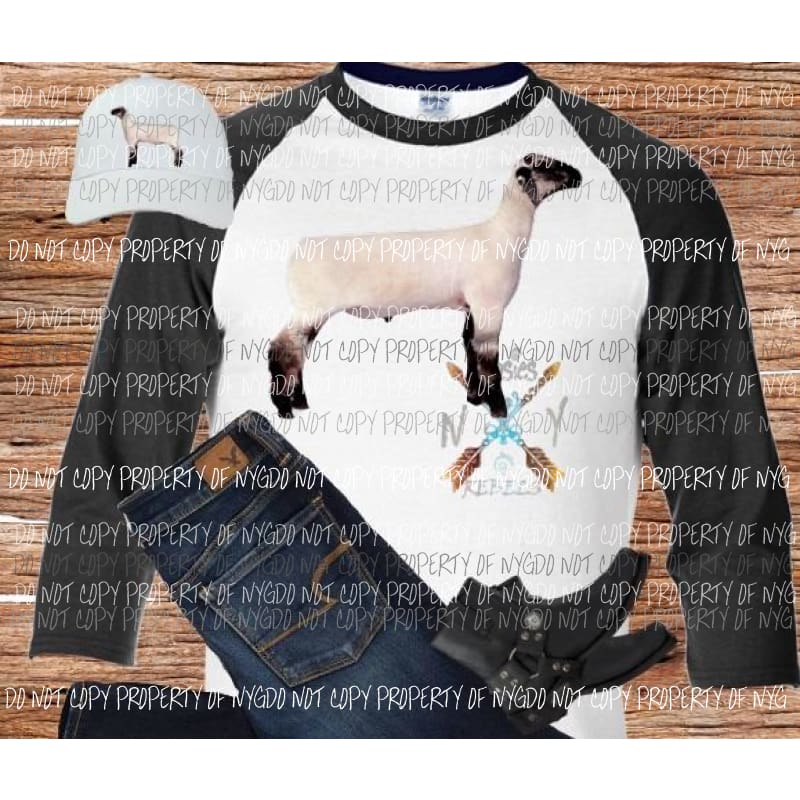 Show Lamb 2 sublimation Transfer Heat Transfer