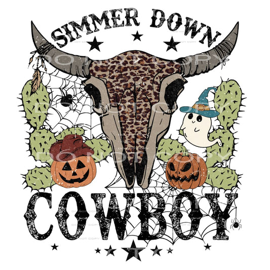 Simmer down cowboy # 488 Sublimation transfers - Heat