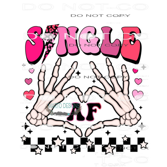 Single Af #8895 Sublimation transfers - Heat Transfer