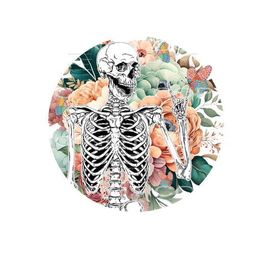 Skeleton #4767 Sublimation transfers - Heat Transfer Graphic