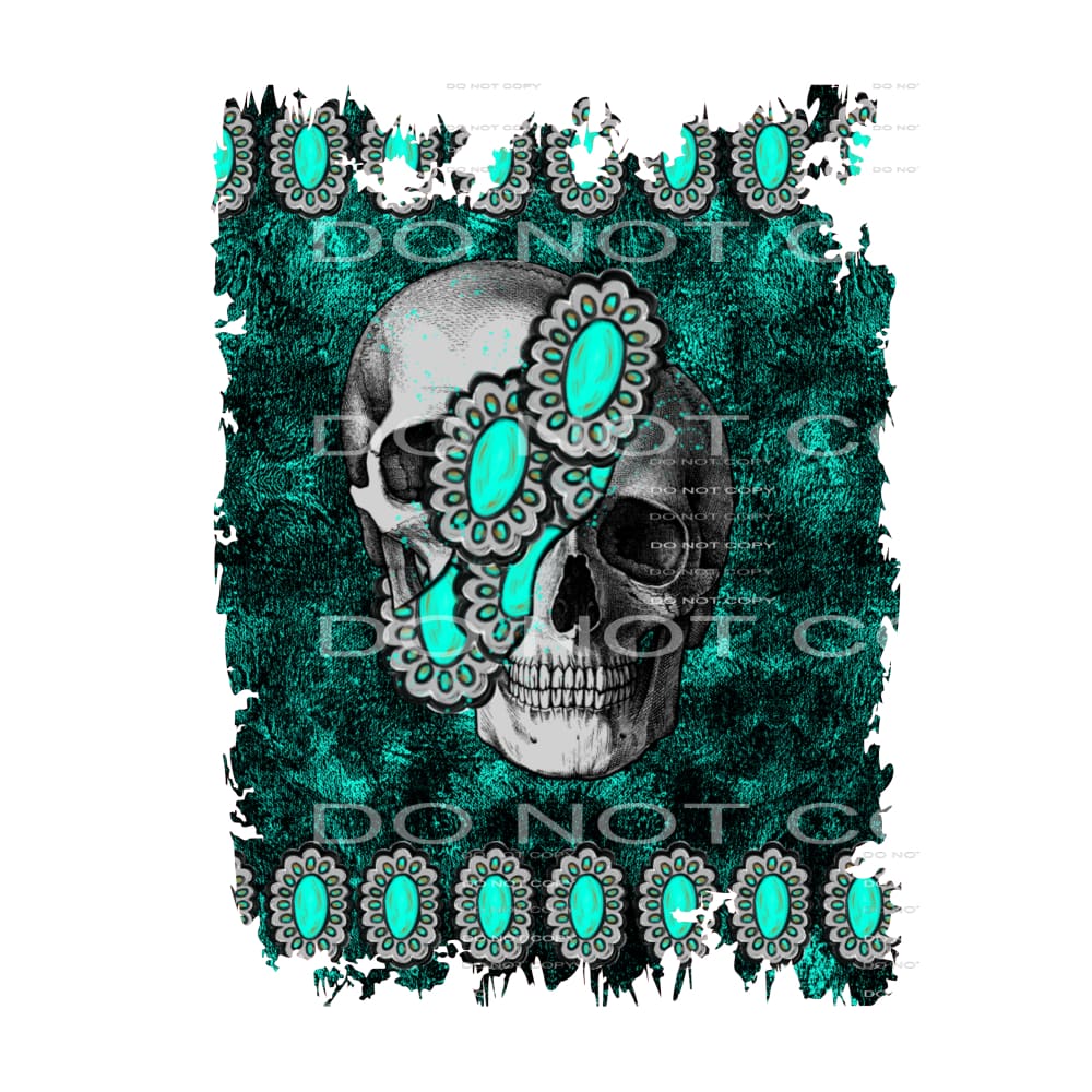 skull #4708 Sublimation transfers - Heat Transfer