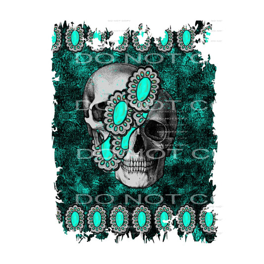 skull #4708 Sublimation transfers - Heat Transfer
