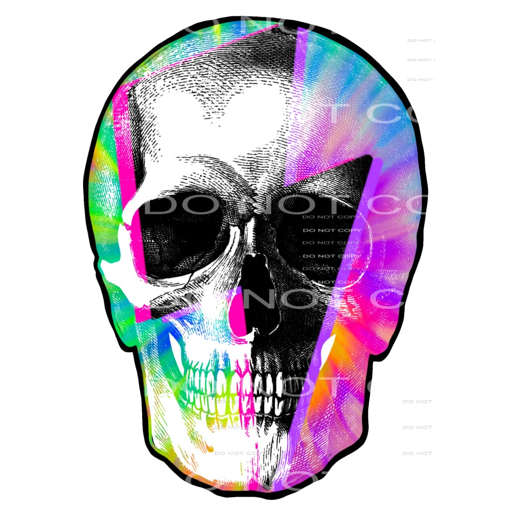 skull #5018 Sublimation transfers - Heat Transfer