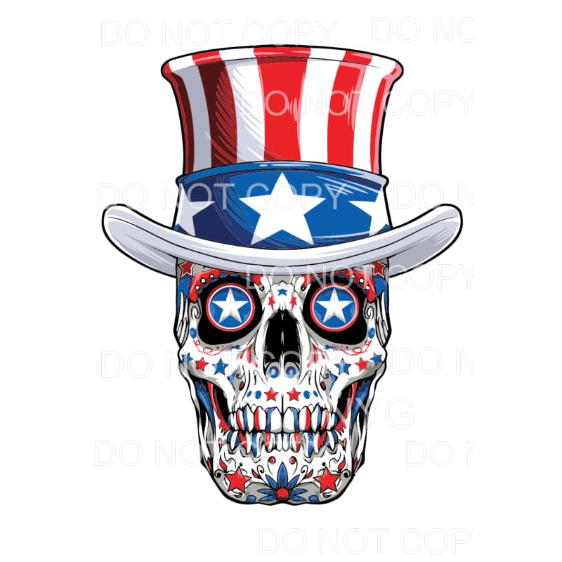 Skull Flag Hat Sublimation transfers - Heat Transfer