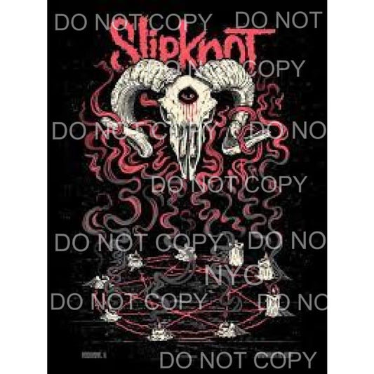 Slipknot #1 Sublimation transfers - Heat Transfer