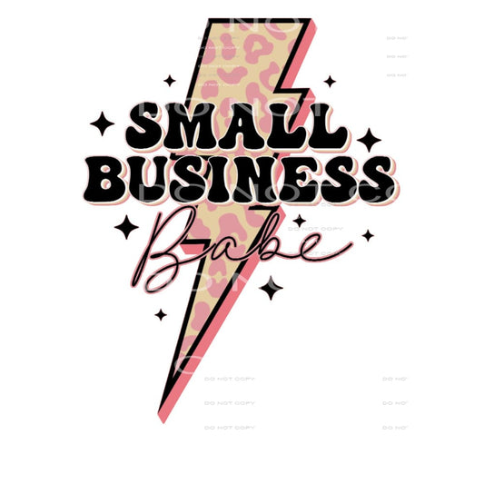 Small Business Babe #4147 Sublimation transfers - Heat