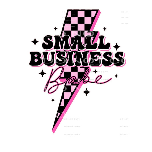 Small Business Babe #4148 Sublimation transfers - Heat