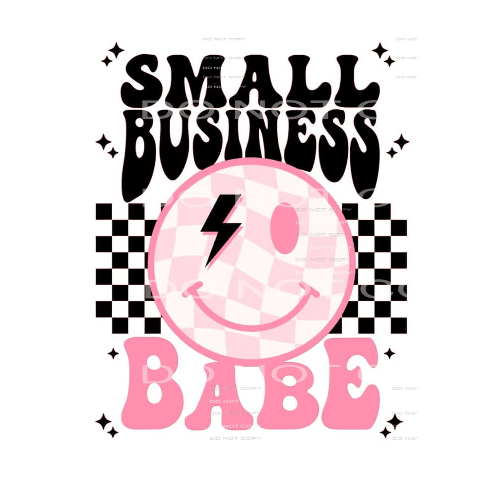 Small Business Babe #4167 Sublimation transfers - Heat