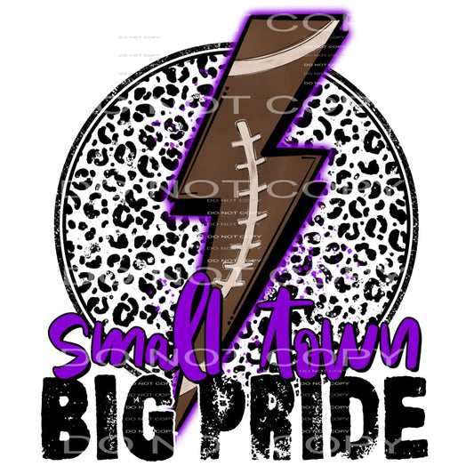 small town big pride #7261 Sublimation transfers - Heat 
