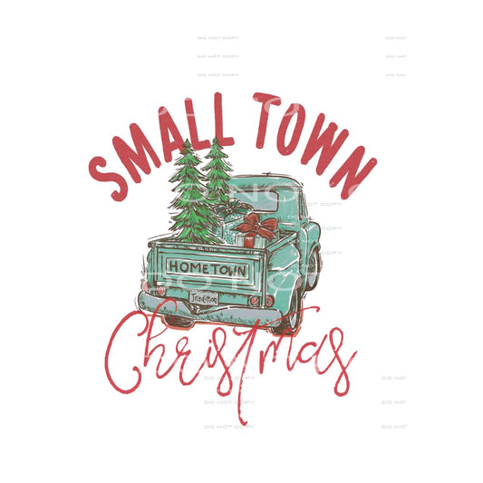 small town christmas # 2011 Sublimation transfers - Heat 