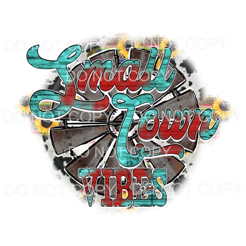 small town girl #60 Sublimation transfers - Heat Transfer