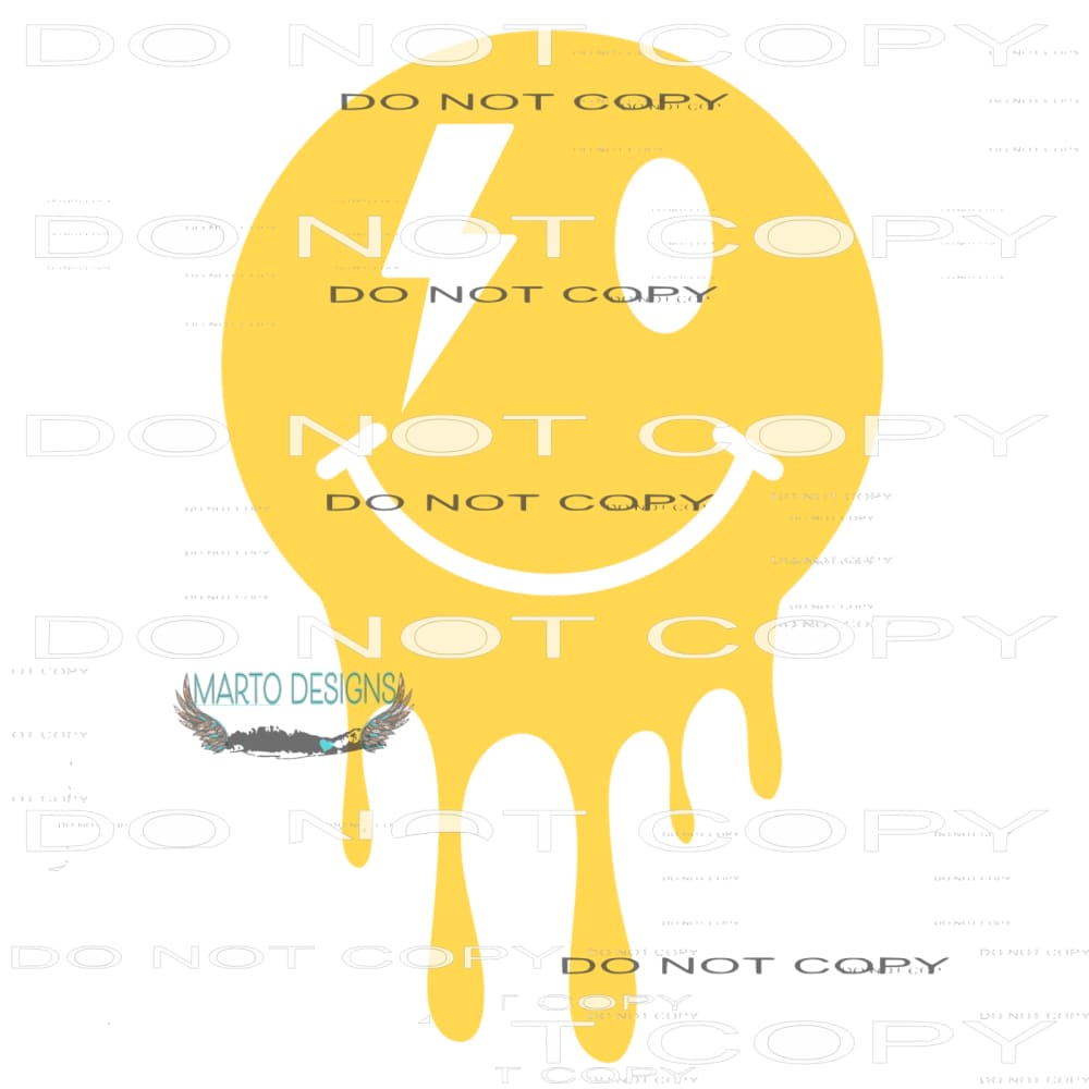 Smiley #8988 Sublimation transfers - Heat Transfer Graphic