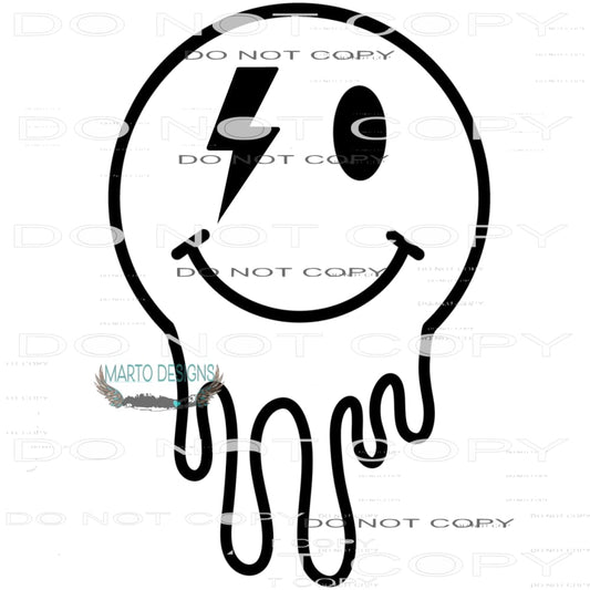 Smiley #8989 Sublimation transfers - Heat Transfer Graphic