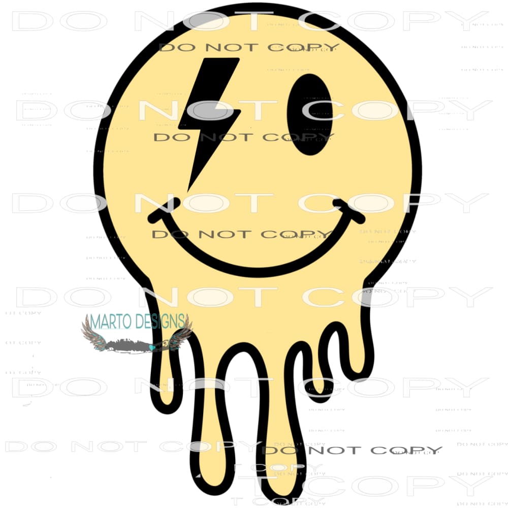 Smiley #8992 Sublimation transfers - Heat Transfer Graphic