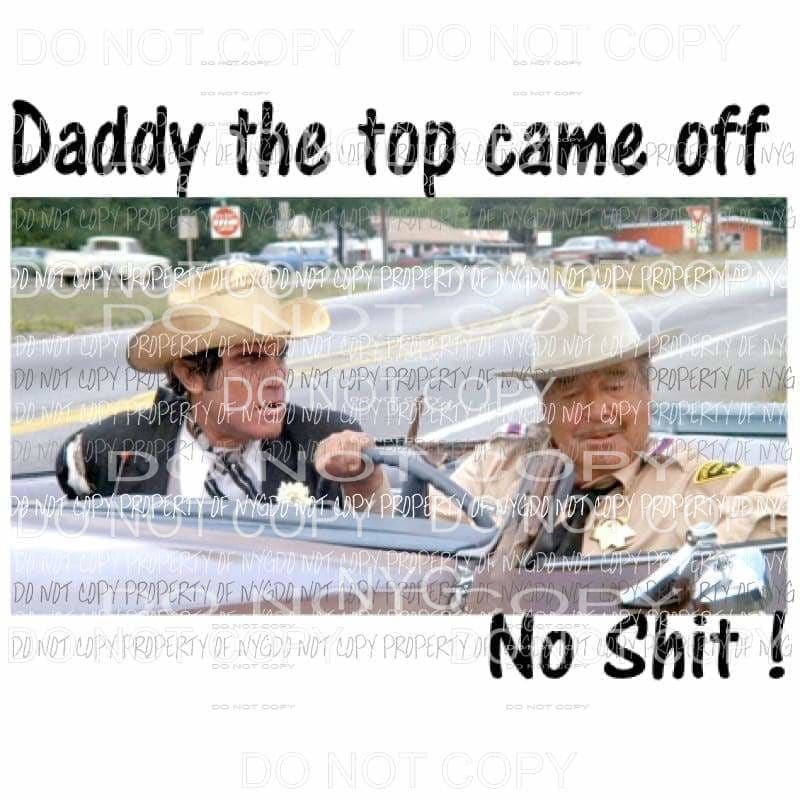 Smokey and the bandit 2 Sublimation transfers Heat Transfer