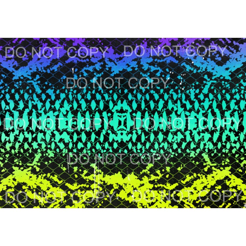 Snakeskin Sheet #1 Sublimation transfers - Heat Transfer