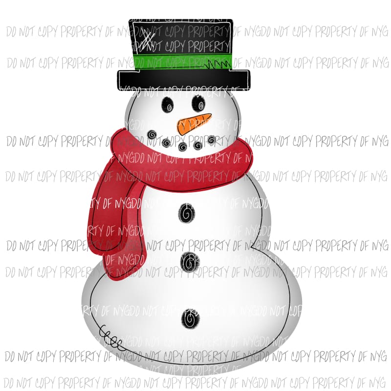 snowman Sublimation transfers Heat Transfer