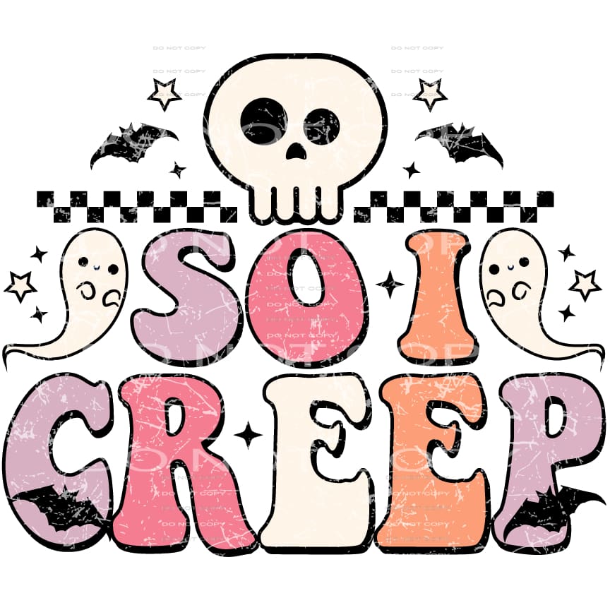 so I creep #8519 Sublimation transfers - Heat Transfer