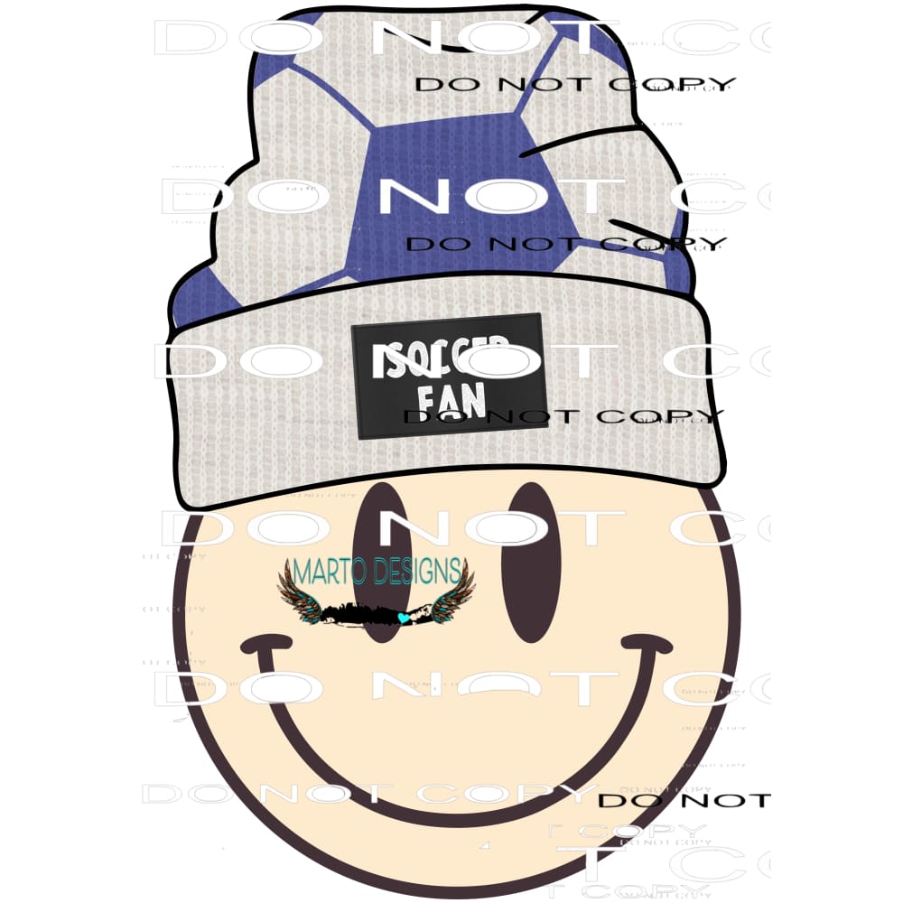 Soccer fan # 1013 Sublimation transfers - Heat Transfer