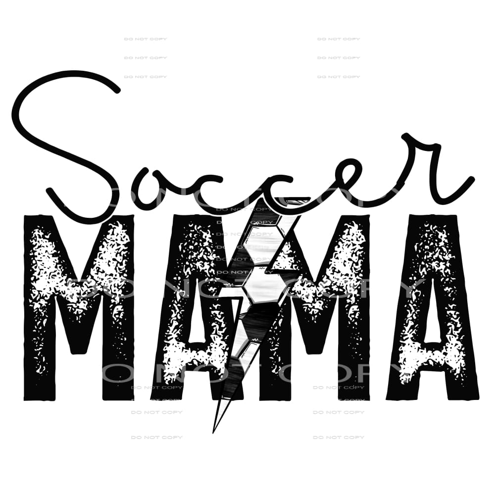 soccer mama #4864 Sublimation transfers - Heat Transfer