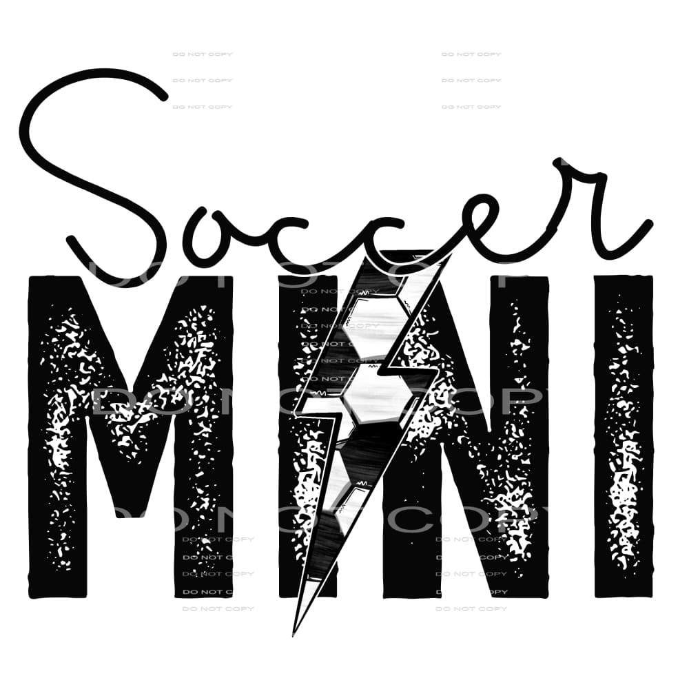 soccer mini #4865 Sublimation transfers - Heat Transfer
