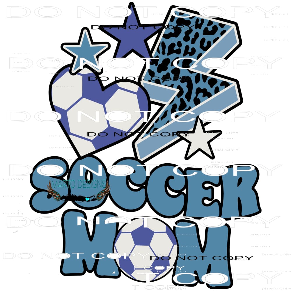 Soccer mom # 1011 Sublimation transfers - Heat Transfer