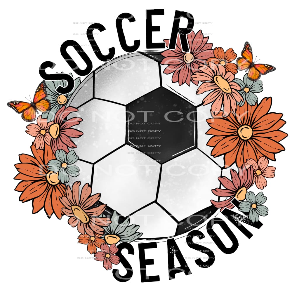 Soccer season # 1235 Sublimation transfers - Heat Transfer