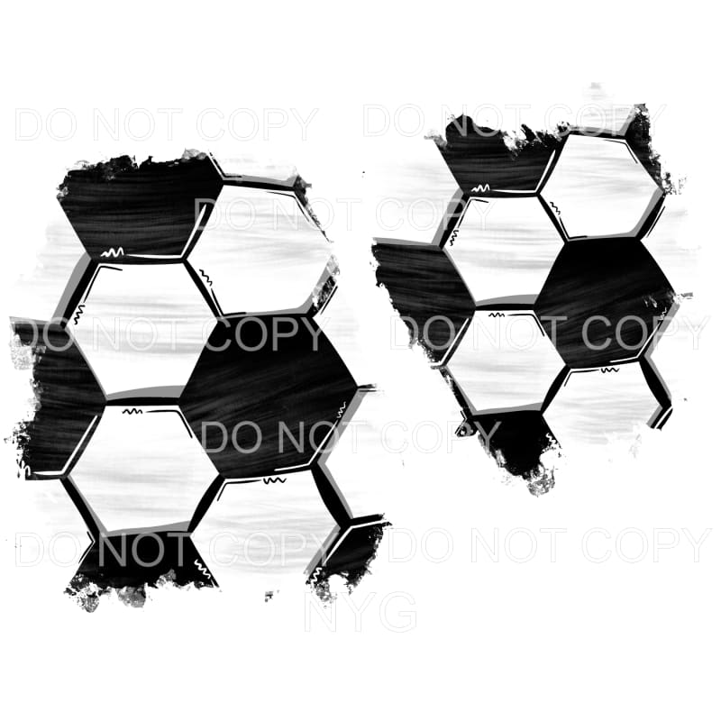 Soccer Sheet #2 Sublimation transfers - Heat Transfer