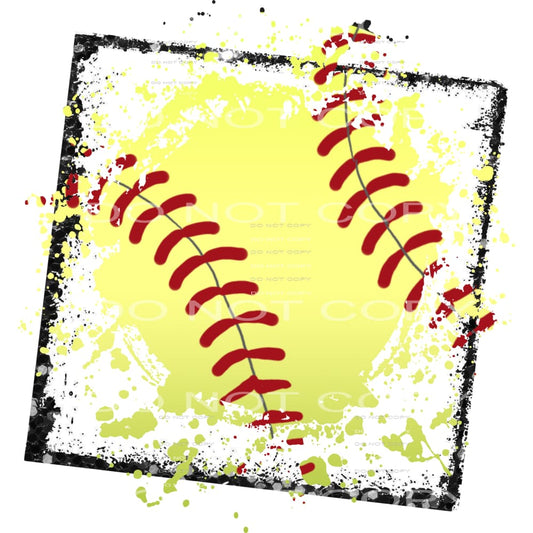 softball #6601 Sublimation transfers - Heat Transfer