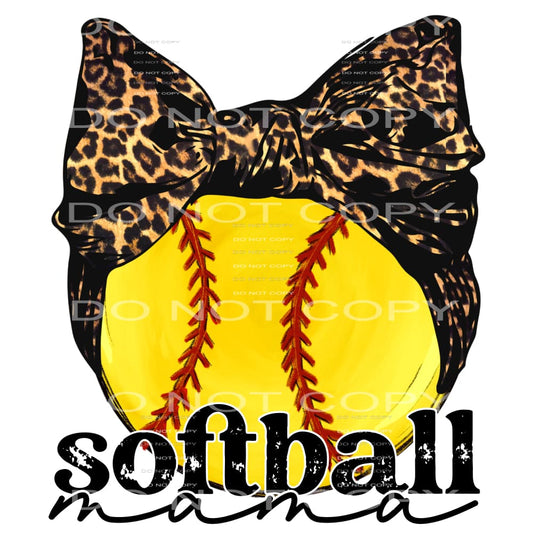 softball mama #4636 Sublimation transfers - Heat Transfer