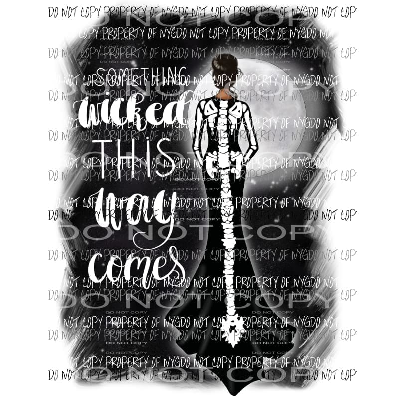 Something Wicked This Way Comes Sublimation transfers Heat Transfer