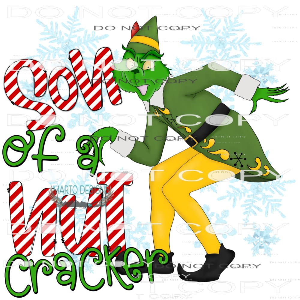 Son Of A Nut Cracker #8316 Sublimation transfers - Heat