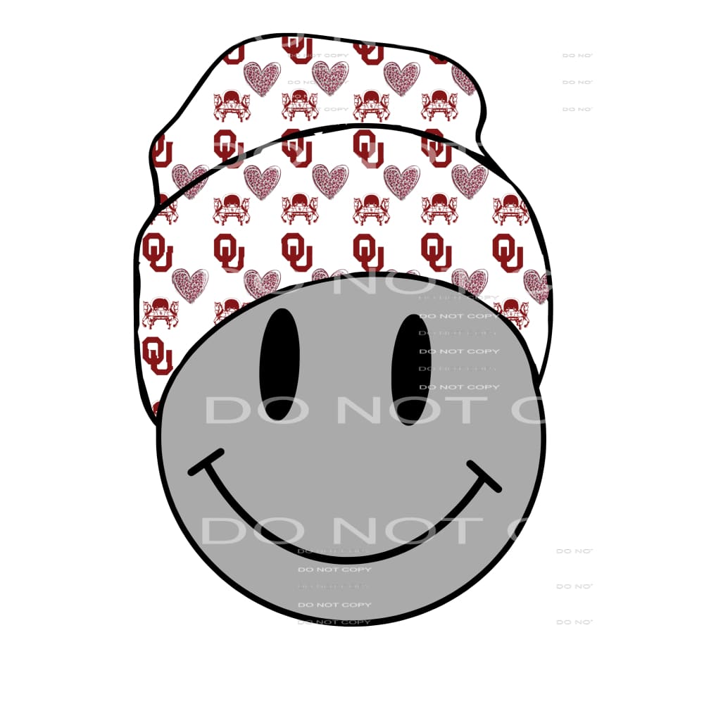 sooners smile #4581 Sublimation transfers - Heat Transfer