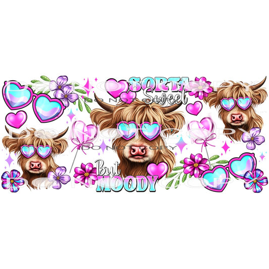 Sorta Sweet But Moody #9286 Sublimation transfers - Heat
