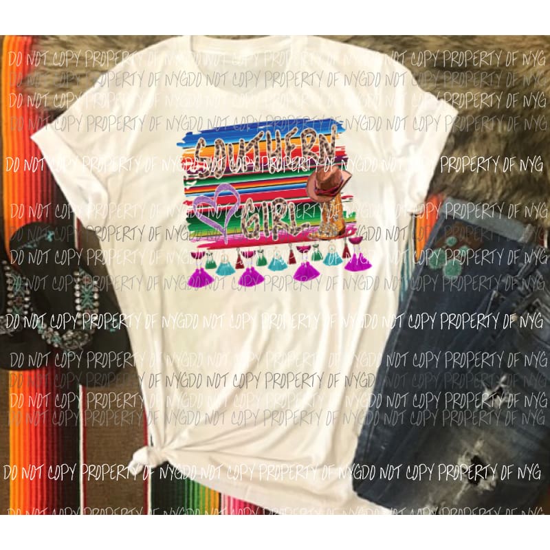 Southern girl boots Sublimation transfers Heat Transfer