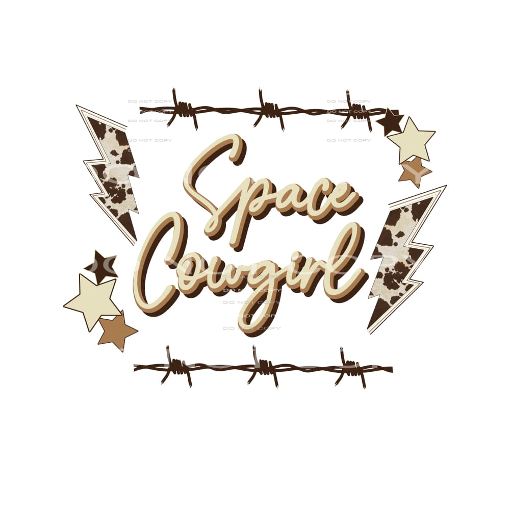 Space cowgirl # 247 Sublimation transfers - Heat Transfer