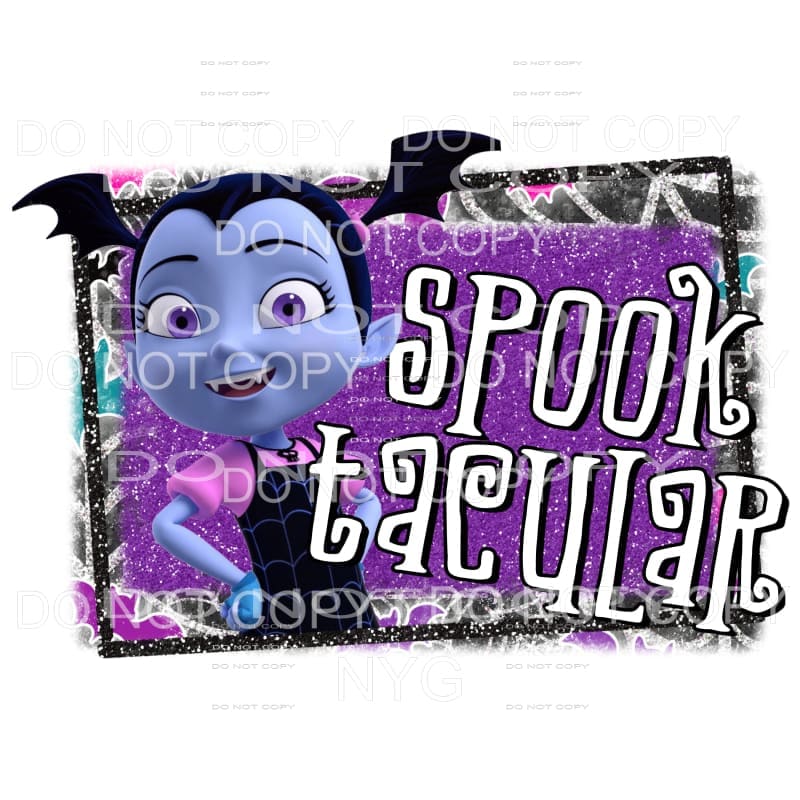 Spook tacular Vampirina Sublimation transfers - Heat 