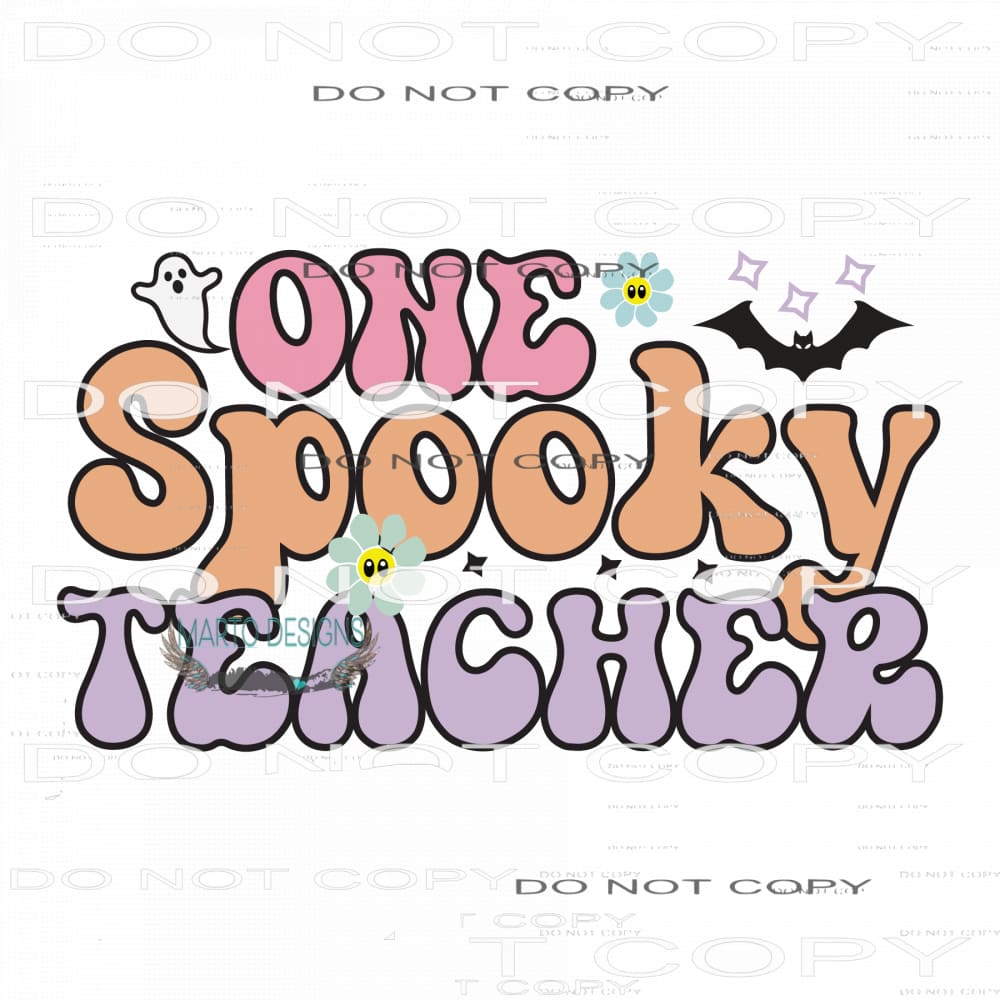 Spooky Mama #7624 Sublimation transfers - Heat Transfer