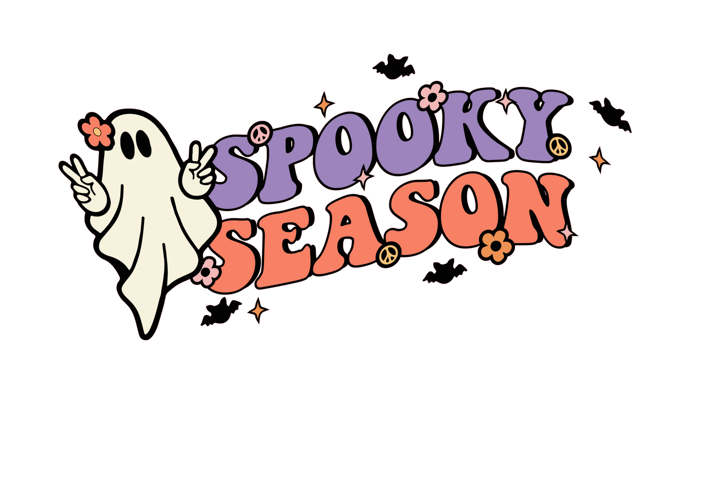 spooky season #8691 Sublimation transfers