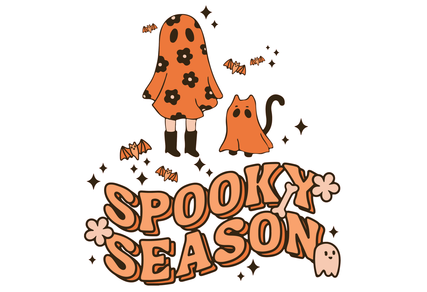 spooky season #8693 Sublimation transfers