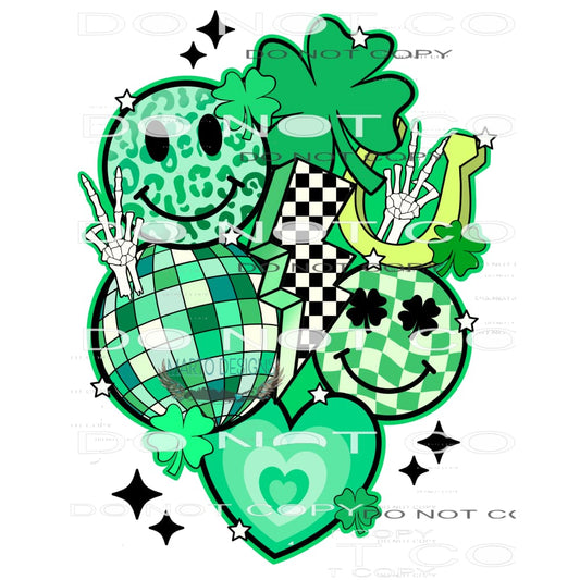 St Patrick #8967 Sublimation transfers - Heat Transfer
