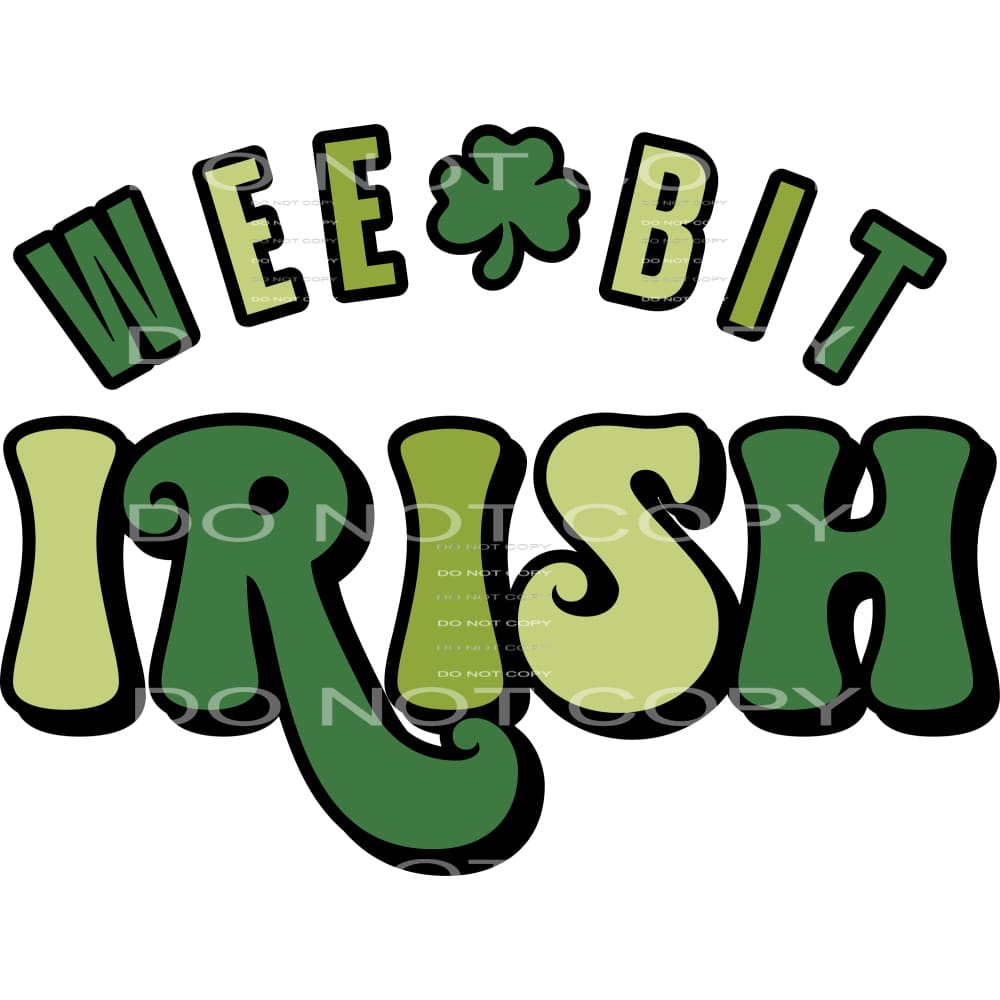 st patricks day #2583 Sublimation transfers - Heat Transfer